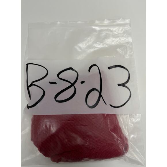 Aerie Womens Shirt Size Small Red Waffle Knit Long Sleeve - Picture 10 of 10